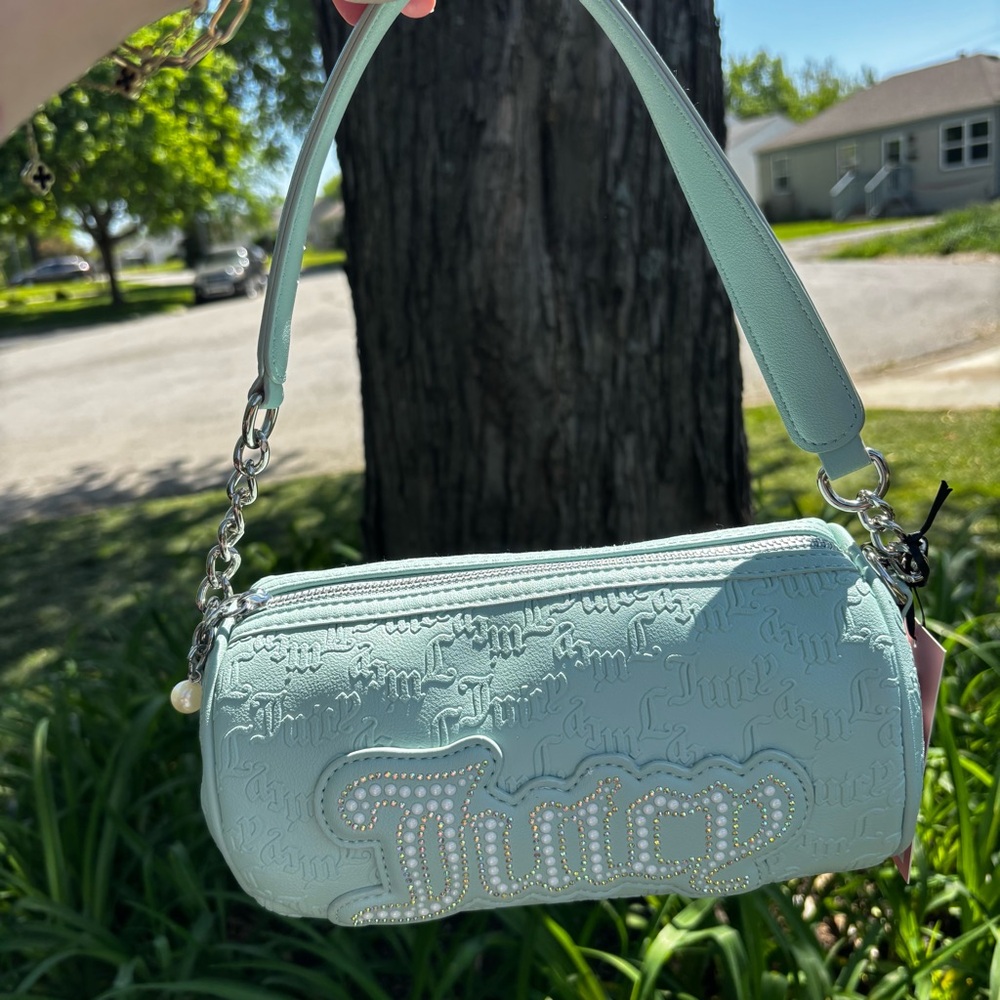 Juicy Couture Mint Green Shoulder Bag